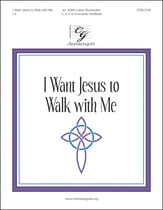 I Want Jesus to Walk with Me Handbell sheet music cover